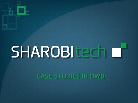CASE STUDIES IN DWBI. Client A leading Global Investment Bank. Engagement Engagement was for developing a risk reporting solution for correlation business.