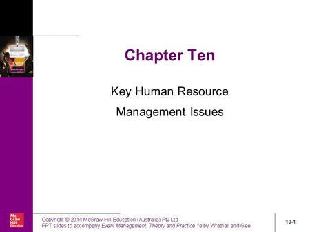 Key Human Resource Management Issues