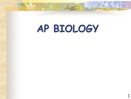 1 AP BIOLOGY. 2 3 Testing Information Date: Mon. May 11,2015 Content: Four Big Ideas Evolution Energy and Living Systems Processes of Living Systems.