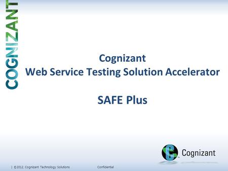 Web Service Testing Solution Accelerator