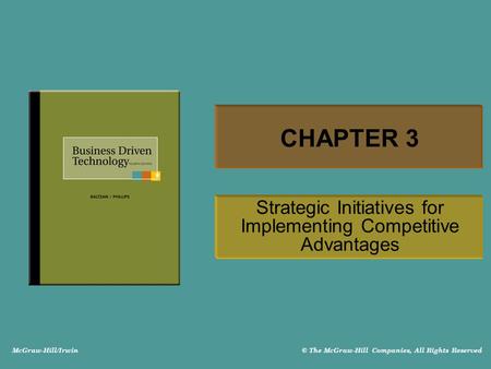 Strategic Initiatives for Implementing Competitive Advantages
