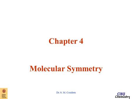 Chapter 4 Molecular Symmetry