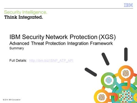 IBM Security Network Protection (XGS)