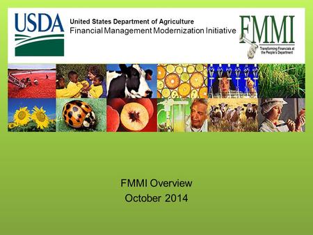 FMMI Overview October 2014.