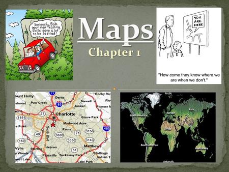 Maps Chapter 1.