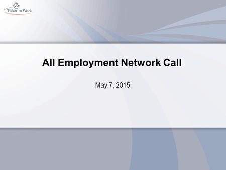 All Employment Network Call