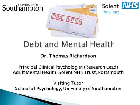 Adult Mental Health, Solent NHS Trust, Portsmouth