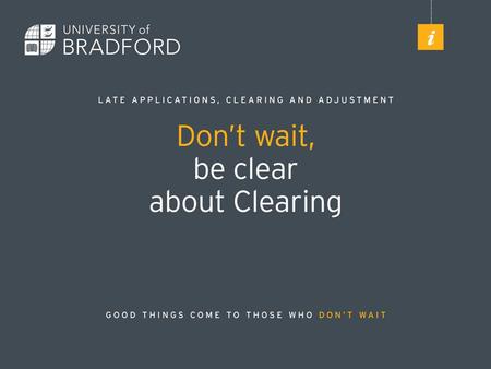 What is Clearing? Clearing is another opportunity for some students to apply to university in the UK. Clearing opens on Wednesday 1st July 2015 and closes.