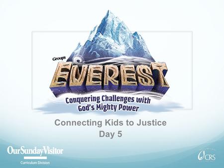 Connecting Kids to Justice Day 5. Wow! Our last day together at VBS! It’s been a mighty week filled with great music, friends and fun!
