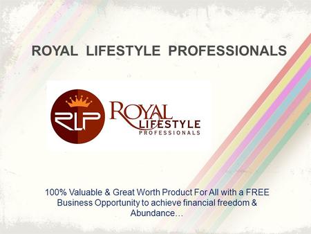 ROYAL LIFESTYLE PROFESSIONALS