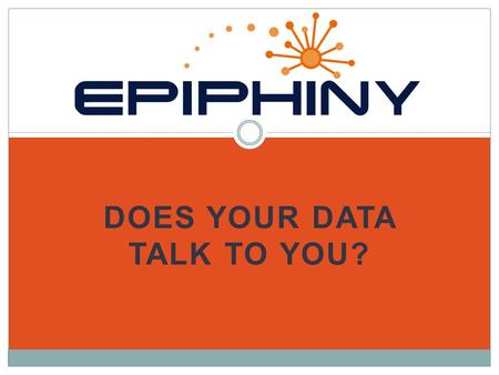 DOES YOUR DATA TALK TO YOU?. A NEW SOFTWARE PLATFORM FOR THE COLLECTION AND ANALYSIS OF ENVIRONMENTAL DATA.