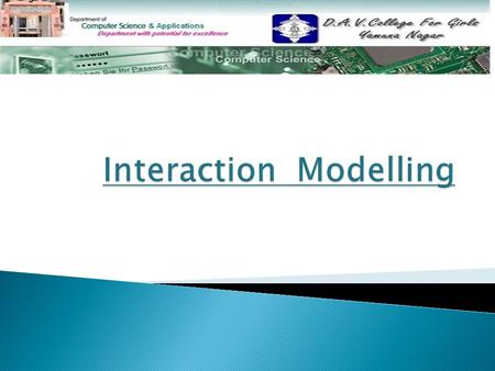 What is Interaction Modelling What is Interaction Modelling  Use Case Models Use Case Models Actor Use cases Use Case Diagram Symbols Use case Diagram.