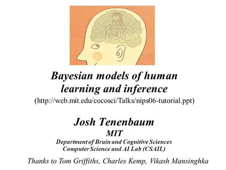 Bayesian Models Of Human Learning And Reasoning - Ppt Download