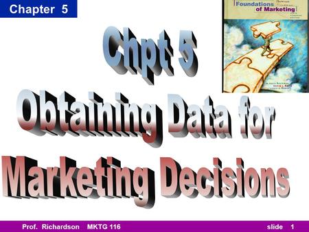 Chpt 5 Obtaining Data for Marketing Decisions.