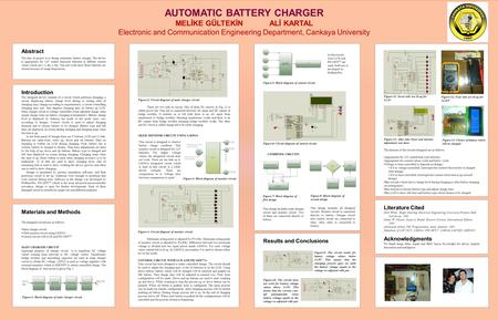 Introduction The designed device consists of a circuit which performs charging, a circuit displaying battery charge level during or resting state of charging.