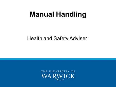 manual handling powerpoint presentation nursing