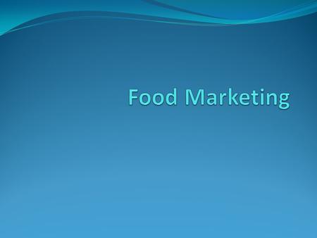 Concept Statement -research chef this pt by working with marketing to ensure that the descriptive terms are realistic and can be produced to.
