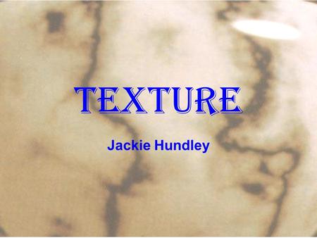 Texture Jackie Hundley. Color Mapping These are full color images that are applied to the model's surface. Any markings or graphics are incorporated into.