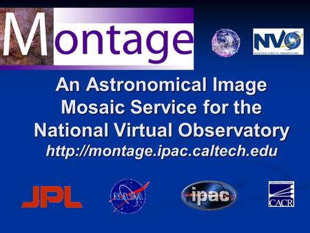 An Astronomical Image Mosaic Service for the National Virtual Observatory
