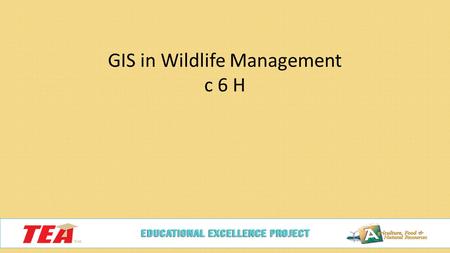 GIS in Wildlife Management c 6 H. Endangered Species What are they?  A species, plant or animal, that has been identified as likely to become extinct.