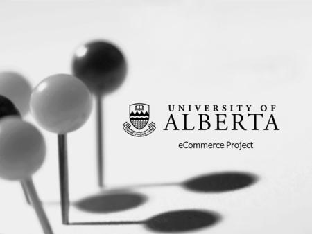ECommerce Project. The Team Project Sponsors: –Shelagh Holm, Director of Administrative Information Systems –Ron Ritter, Assoc Director and Treasurer,