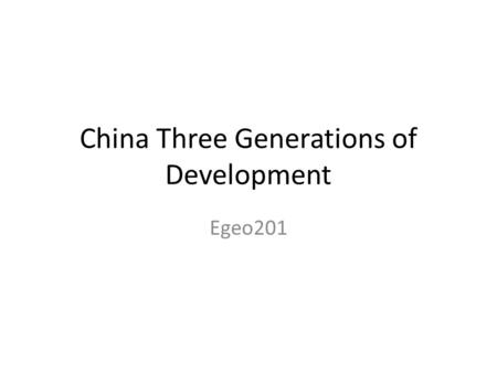 China Three Generations of Development Egeo201. Post Liberation Generation Red Flag Canal Mobilizing Local Labor and Social Capital.
