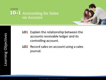 © 2014 Cengage Learning. All Rights Reserved. Learning Objectives © 2014 Cengage Learning. All Rights Reserved. LO1 Explain the relationship between the.