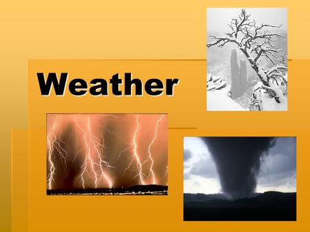 Weather. Definition  The result of the atmosphere trying to balance temperature and humidity.