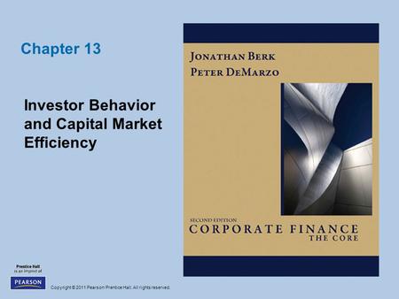 Investor Behavior and Capital Market Efficiency