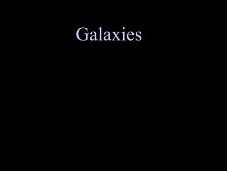 Galaxies. Our Galaxy (CP Fig 19.1a) Our Galaxy (CP Fig 19.1b)