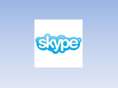 Skype Created By Niklas Zennstrom in 2003 Today more than 370 Million people are registered globally. Skype is currently the largest international voice.