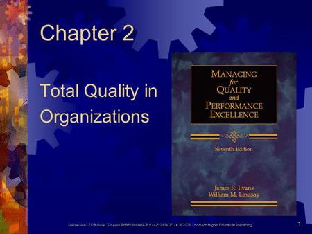 Total Quality in Organizations