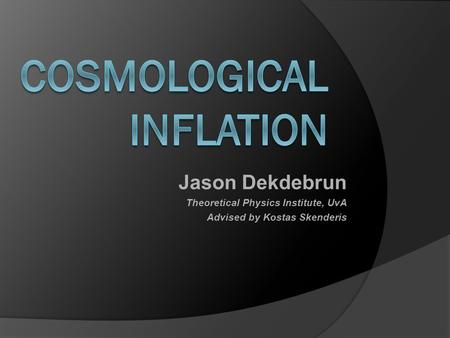 Jason Dekdebrun Theoretical Physics Institute, UvA Advised by Kostas Skenderis TexPoint fonts used in EMF. Read the TexPoint manual before you delete this.