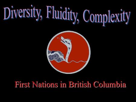 First Nations in British Columbia. Lesson Objectives To survey the diversity of F.N. peoples in B.C. To consider the linguistic, cultural, economic, &