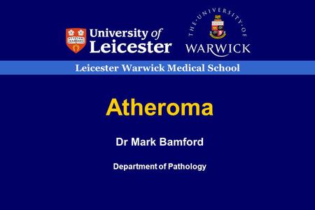 Leicester Warwick Medical School Department of Pathology