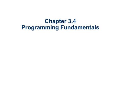 Chapter 3.4 Programming Fundamentals. 2 Data Structures Arrays – Elements are adjacent in memory (great cache consistency) – They never grow or get reallocated.