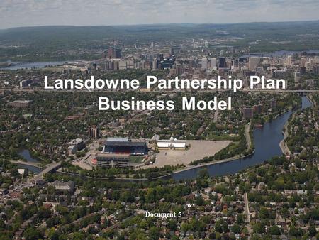 Document 51 1 Lansdowne Partnership Plan Business Model Document 5.