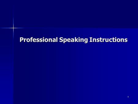 public speaking and presentation skills ppt