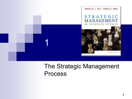 1 1 The Strategic Management Process. 2 Why do some organizations succeed while others fail? Strategy  An action managers take to achieve one or more.