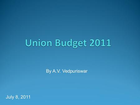 July 8, 2011 By A.V. Vedpuriswar. The Budget Lingo : Revenue budget Revenue budget deals with items of a non capital nature. Revenue receipts are divided.