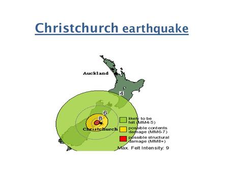 Christchurch earthquake. A 7.1 magnitude earthquake has rocked New Zealand's second largest city Christchurch, causing injuries and widespread damage,
