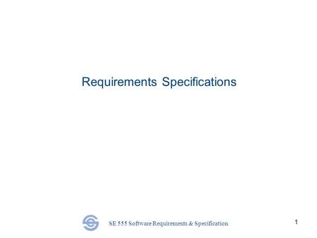 Requirements Specifications