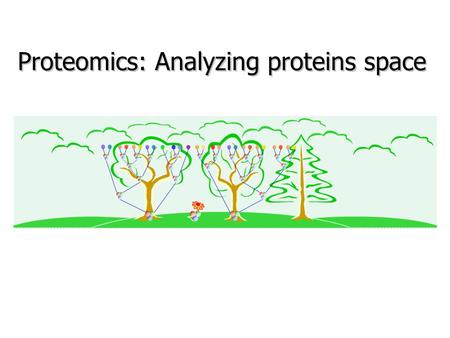 Proteomics: Analyzing proteins space. Protein families Why proteins? Shift of interest from “Genomics” to “Proteomics” Classification of proteins to groups/families.