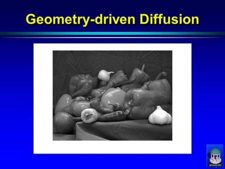 Geometry-driven Diffusion.