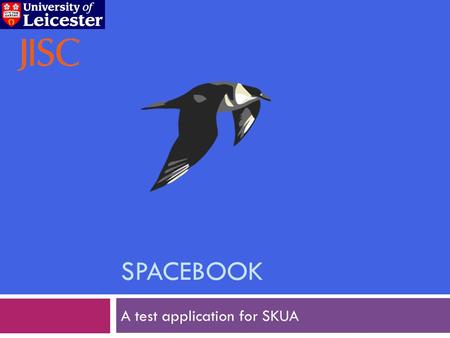 SPACEBOOK A test application for SKUA. Content Feb 18-21, 2008 SKUA | Spacebook | Practical Semantic Astronomy 2  Where the Spacebook idea comes from.