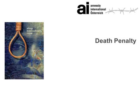 Death Penalty. 2 Facts and Figures s76 countries - for all crimes s15 countries - for all but exceptional crimes (e.g. wartime crimes) s20 countries can.