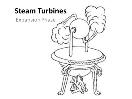 Steam Turbines Expansion Phase.