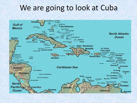 We are going to look at Cuba. 1 = azul = blue 2 = rojo = red 3 = blanco = white 1 3 1 3 1 2 3.