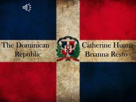 The Dominican Catherine Huang Republic Brianna Resto.