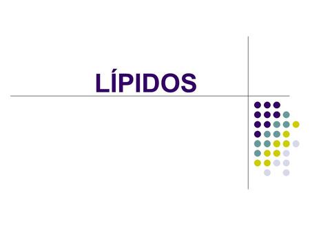 LÍPIDOS. L os lípidos tienen diferentes funciones: almacenamiento de energía, aislamiento térmico, componentes estructurales de membrana y muchos pueden.